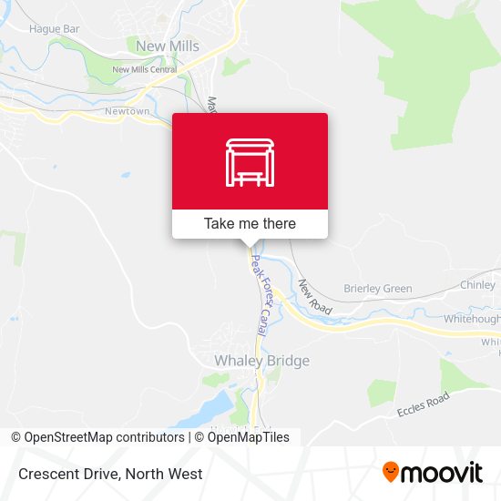 Crescent Drive map