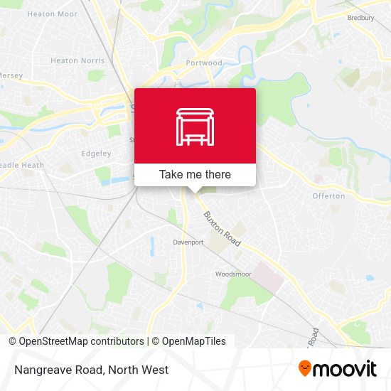 Nangreave Road map