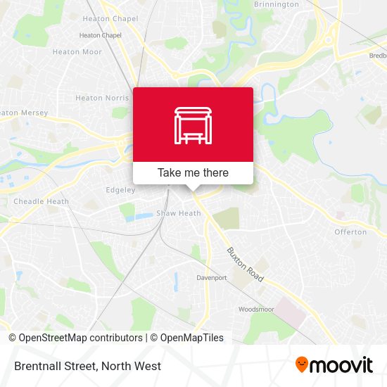 Brentnall Street map