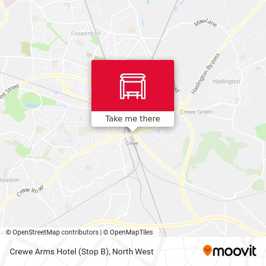 Crewe Arms Hotel (Stop B) map