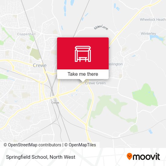 Springfield School map