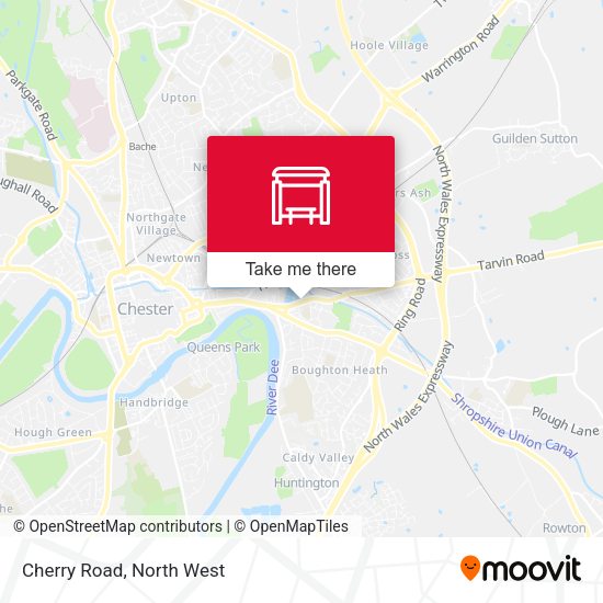 Cherry Road map
