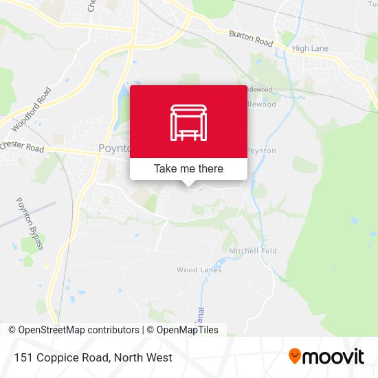 151 Coppice Road map
