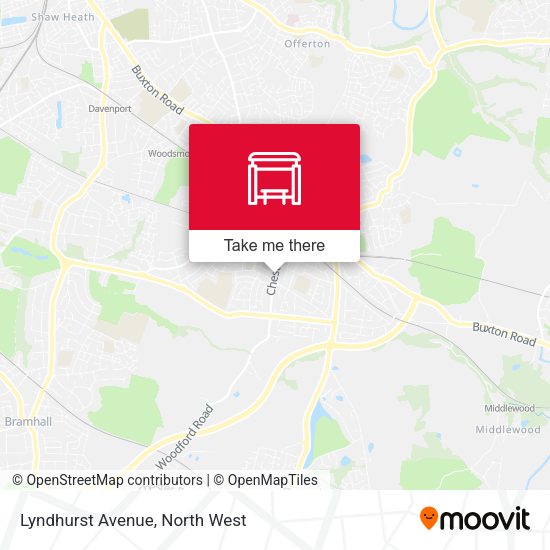 Lyndhurst Avenue map