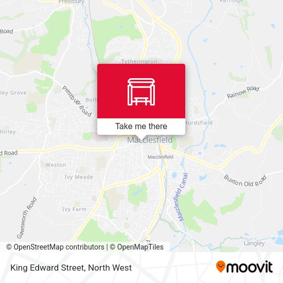 King Edward Street map