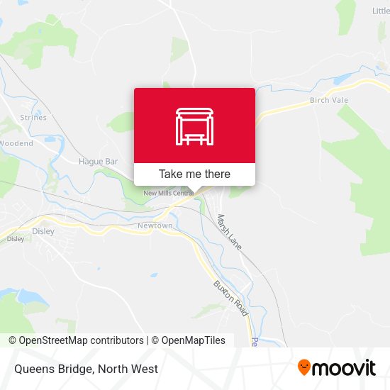 Queens Bridge map