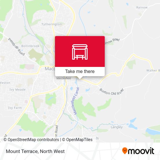 Mount Terrace map