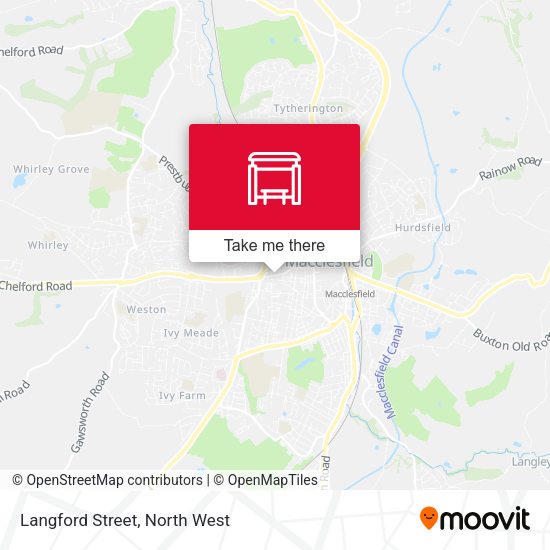 Langford Street map