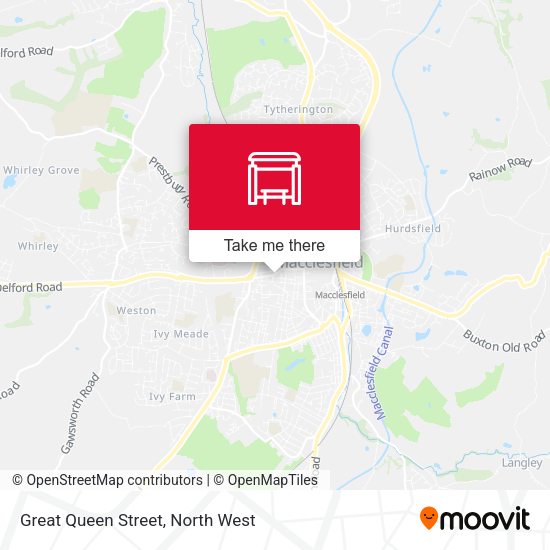 Great Queen Street map