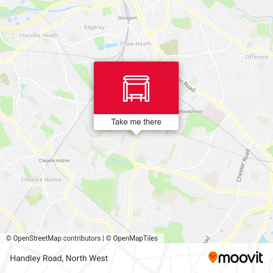 Handley Road map