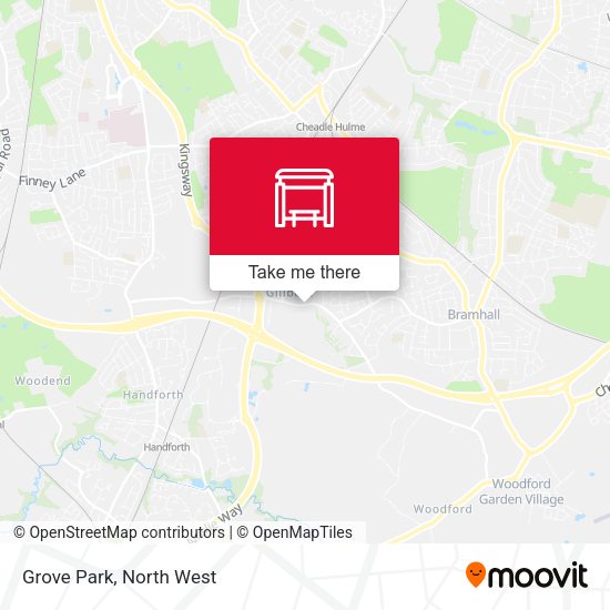 Grove Park map