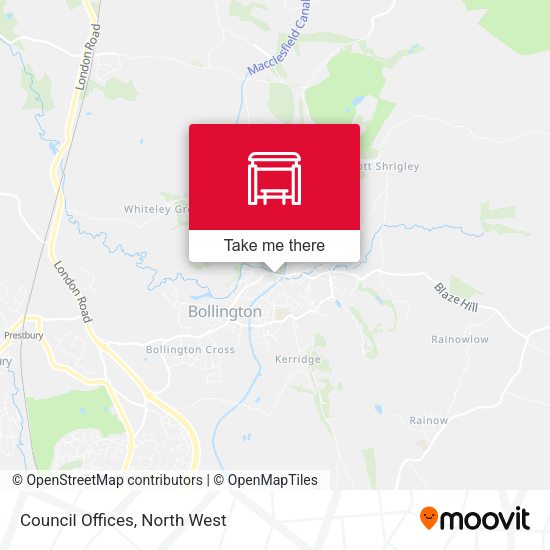 Council Offices map