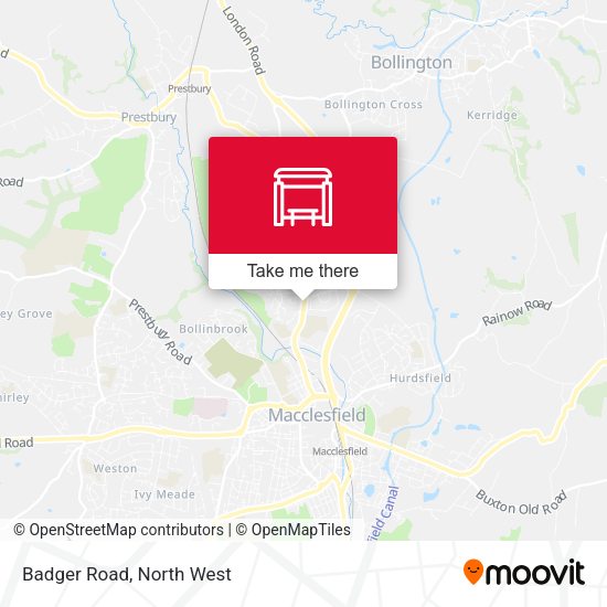 Badger Road map