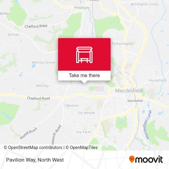 Pavilion Way map