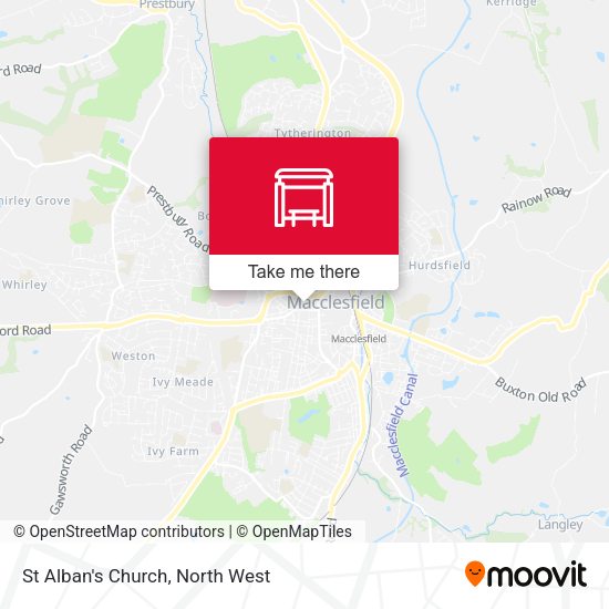 St Alban's Church map