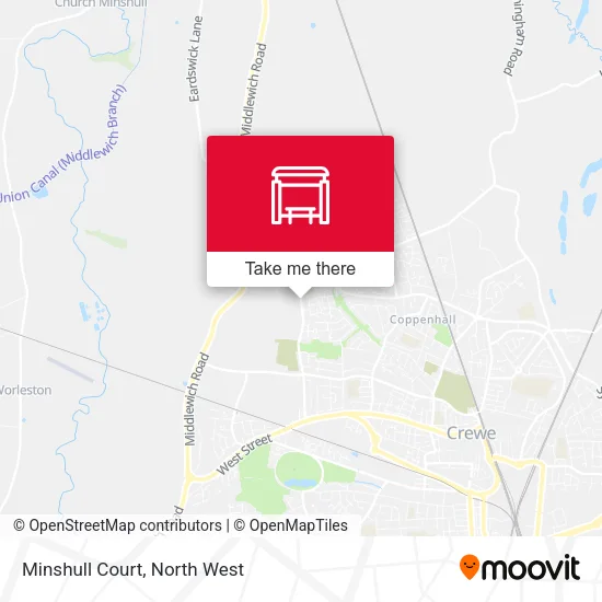 Minshull Court map