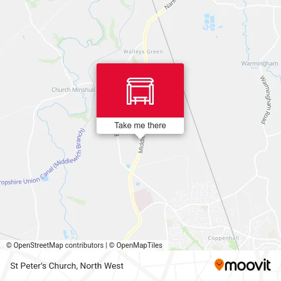 St Peter's Church map