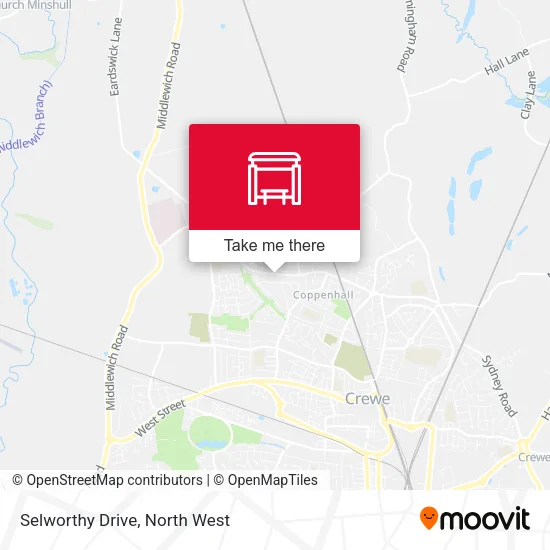 Selworthy Drive map