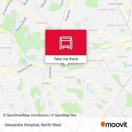 Alexandra Hospital map