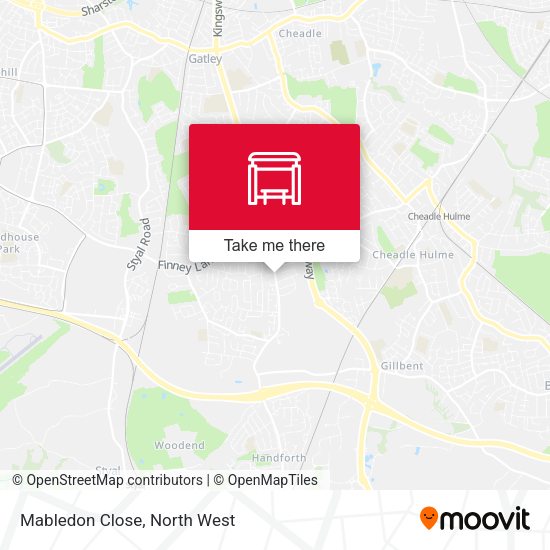 Mabledon Close map