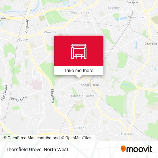 Thornfield Grove map