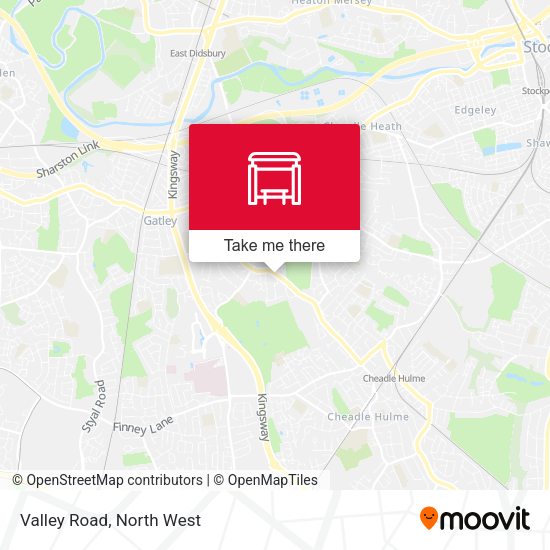 Valley Road map