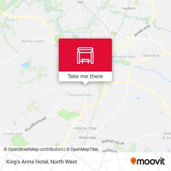 King's Arms Hotel map