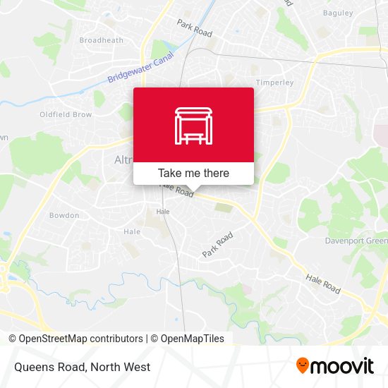 Queens Road map