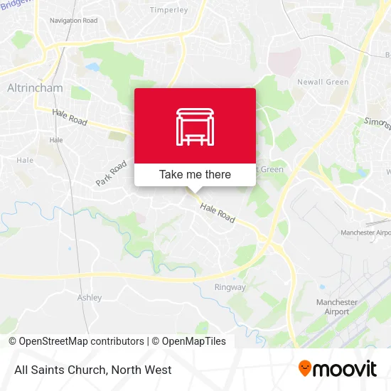 All Saints Church map
