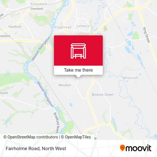 Fairholme Road map
