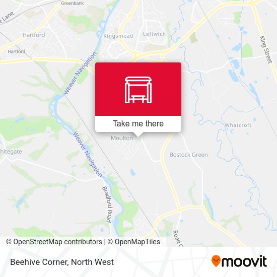 Beehive Corner map
