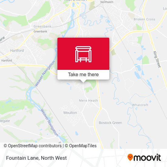 Fountain Lane map