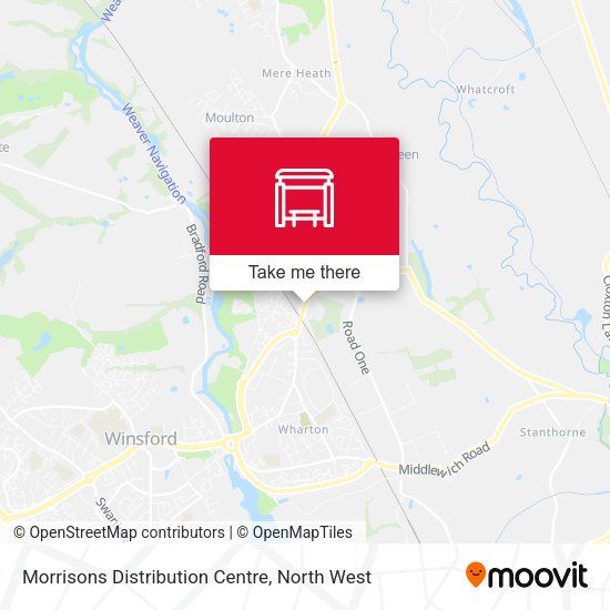 Morrisons Distribution Centre map
