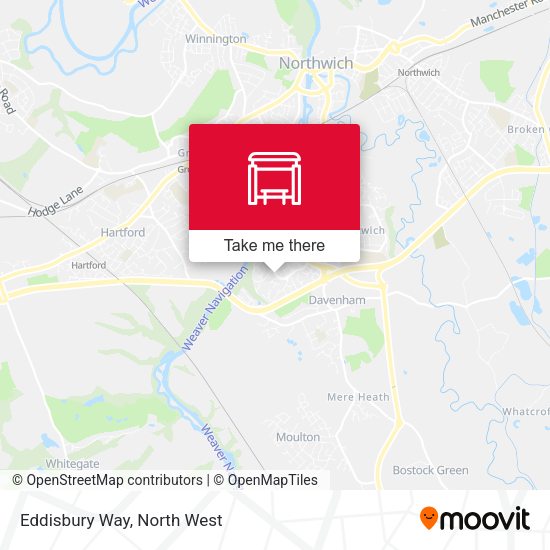 Eddisbury Way map