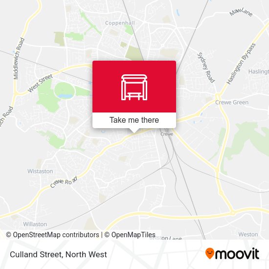 Culland Street map