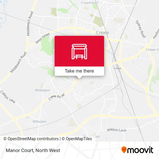 Manor Court map