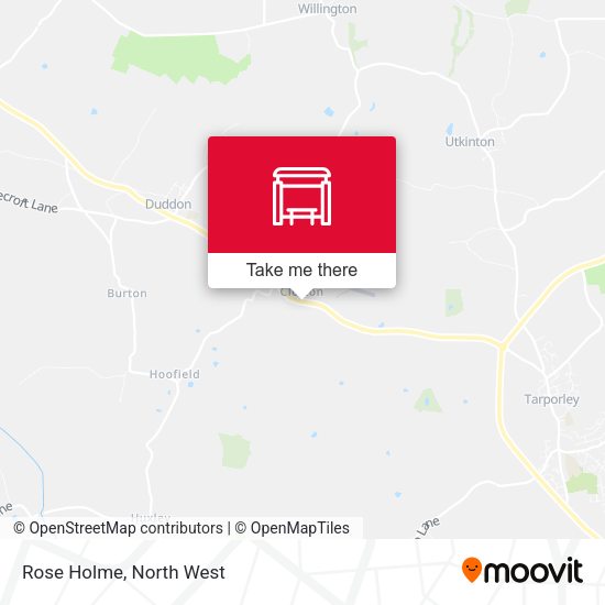 Rose Holme map