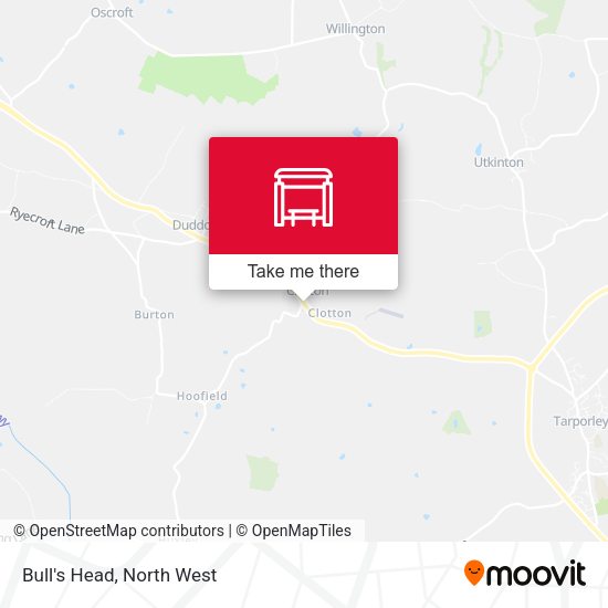 Bull's Head map