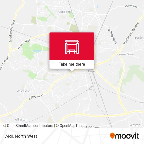 Aldi map