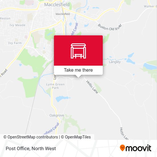 Post Office map