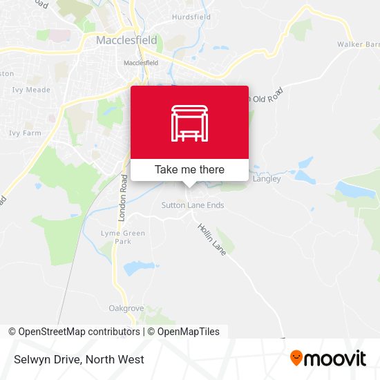 Selwyn Drive map