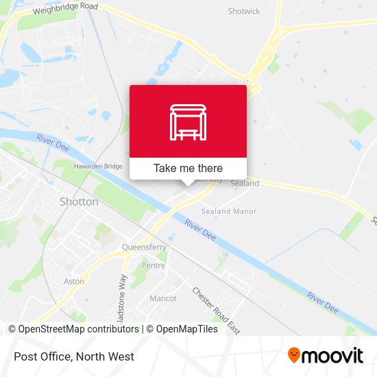 Post Office map
