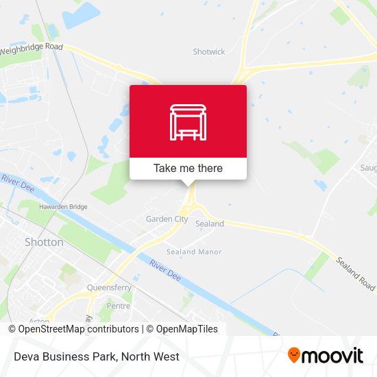 Deva Business Park map