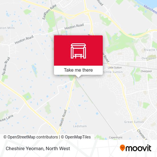 Cheshire Yeoman map