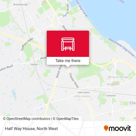 Half Way House map