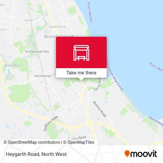 Heygarth Road map