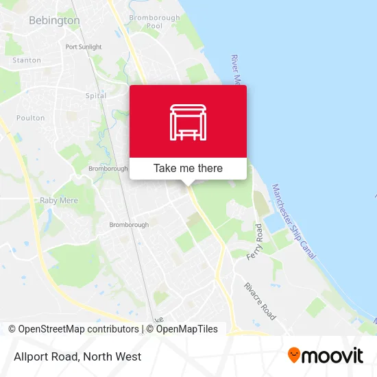 Allport Road map
