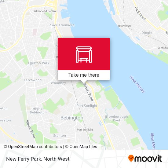 New Ferry Park map