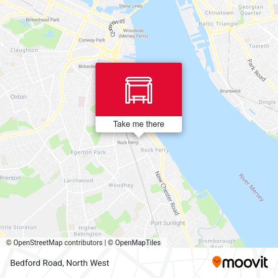 Bedford Road map