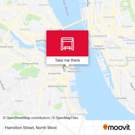 Hamilton Street map